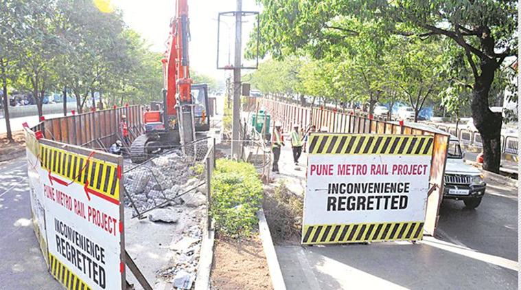 Pune Metro Rail Project, Pune Metro Rail, Pune Metro, Pune Metro Extended to Nigdi, Pune Metro Nigdi Extension, Pune News, Indian Express, Indian Express News