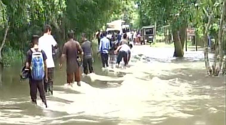 assam flood, assam floods, Sarbananda Sonowal, Assam rains, Kaziranga national park, Assam flooding, Majuli flood