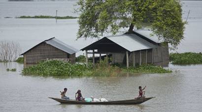 Assam floods, assam monsoon, assam flood deaths, guwahati floods, assam news