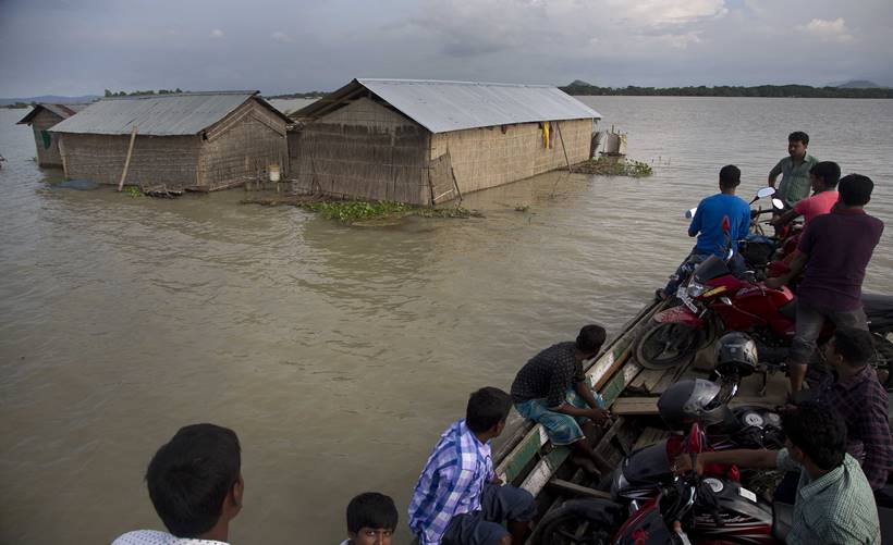 Assam floods, assam monsoon, assam flood deaths, guwahati floods, assam news