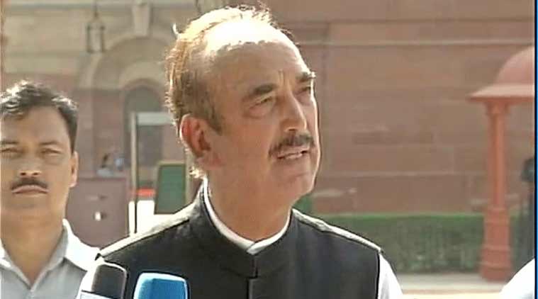 Ghulam Nabi Azad, opposition, congress, bjp, government, noteban, currency ban, note ban news, currency ban news, BJP, Congress, Gujarat elections, Himachal Pradesh elections, india news, indian express news
