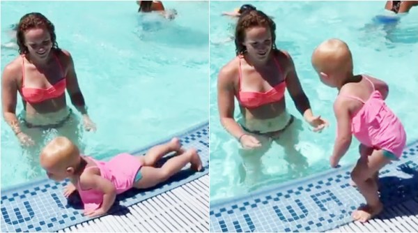 burpee, burpee baby, burpee baby fitness goal, toddler does burpees, Ashley Roberts, indian express, indian express news