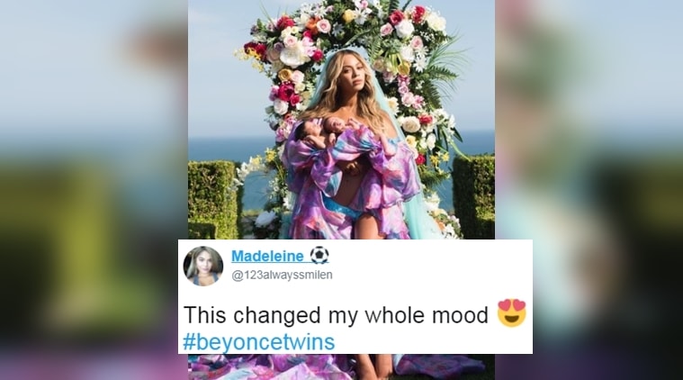 beyonce, beyonce twins, beyonce instagram, twitter reactions, indian express, indian express news