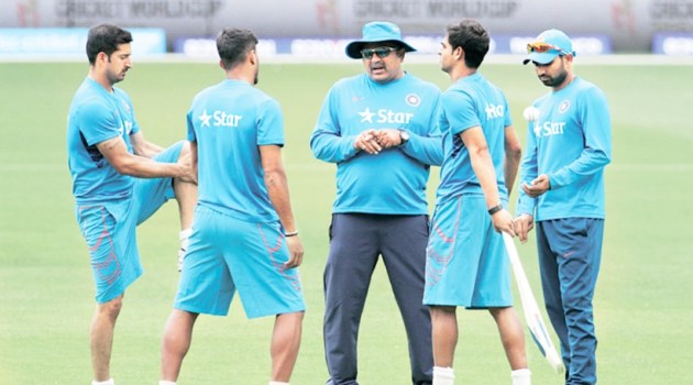 Ravi Shastri, R Sridhar, Bharat Arun, Sanjay Bangar, Virat Kohli, Indian cricket team, sports gallery, cricket gallery, Indian Express
