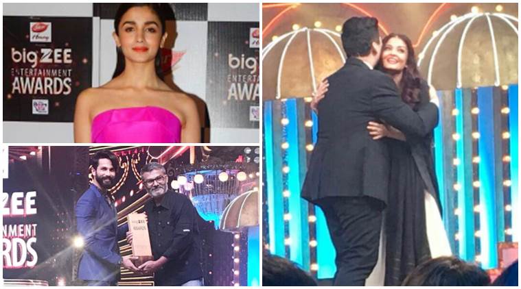 Big Zee Entertainment Awards 2017, Big Zee Entertainment Awards, Alia Bhatt, Shahid Kapoor, Aishwarya Rai Bachchan