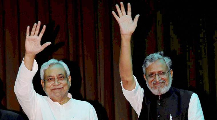 nitish kumar, nitish kumar bjp, bjp jdu alliance, jdu in bihar, lalu prasad yadav, tejashwi yadav, rjd jdu alliance, indian express news