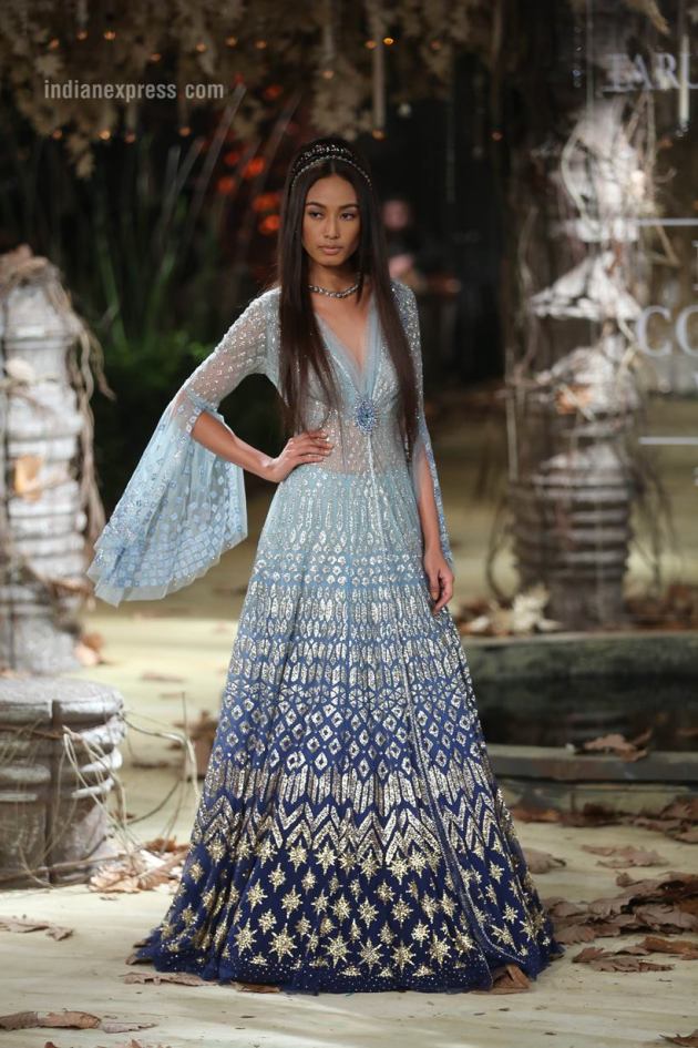 Tarun Tahiliani, India Couture Week 2017, India Couture Week, Tarun Tahiliani bridal collection, Tarun Tahiliani ICW 2017, Indian Express, Indian Express News