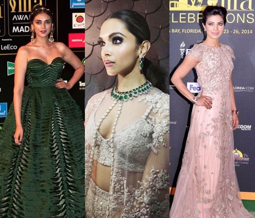 Deepika Padukone, Priyanka Chopra, Aditi Rao Hydari