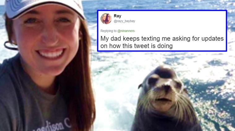 funny pictures, funny tweets, funny dad jokes, funny mom jokes, Dad's funny birthday wish to his daughter, Indian Express, Indian Express News