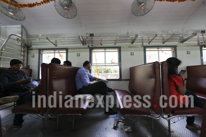 solar trains, solar-powered trains, solar-powered DEMU trains, DEMU trains, indian railways, Suresh prabhu, Northen Railway, Indian railway, Indian Express picture gallery, picture gallery,