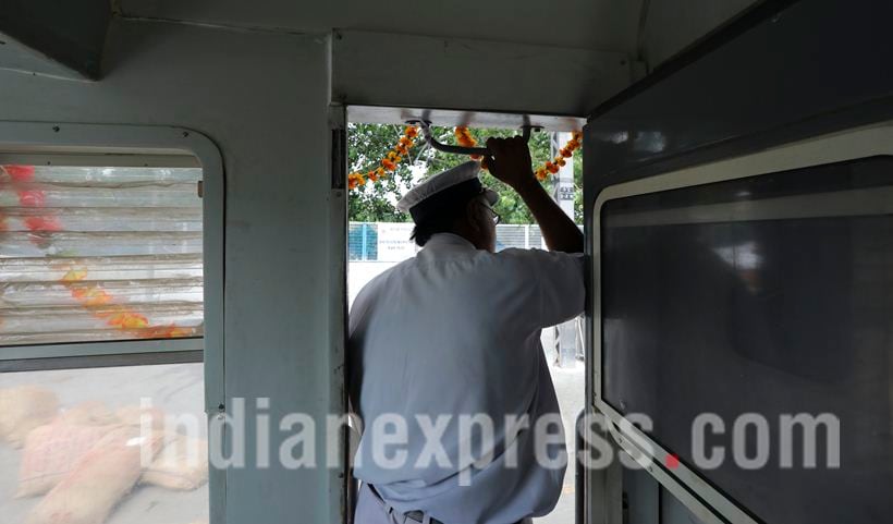 solar trains, solar-powered trains, solar-powered DEMU trains, DEMU trains, indian railways, Suresh prabhu, Northen Railway, Indian railway, Indian Express picture gallery, picture gallery,