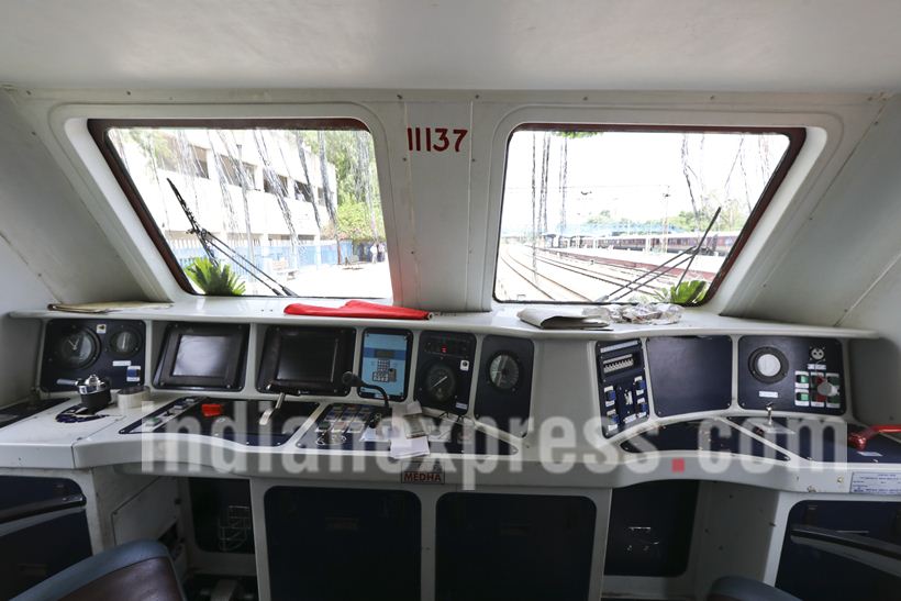 solar trains, solar-powered trains, solar-powered DEMU trains, DEMU trains, indian railways, Suresh prabhu, Northen Railway, Indian railway, Indian Express picture gallery, picture gallery,