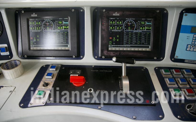 solar trains, solar-powered trains, solar-powered DEMU trains, DEMU trains, indian railways, Suresh prabhu, Northen Railway, Indian railway, Indian Express picture gallery, picture gallery,