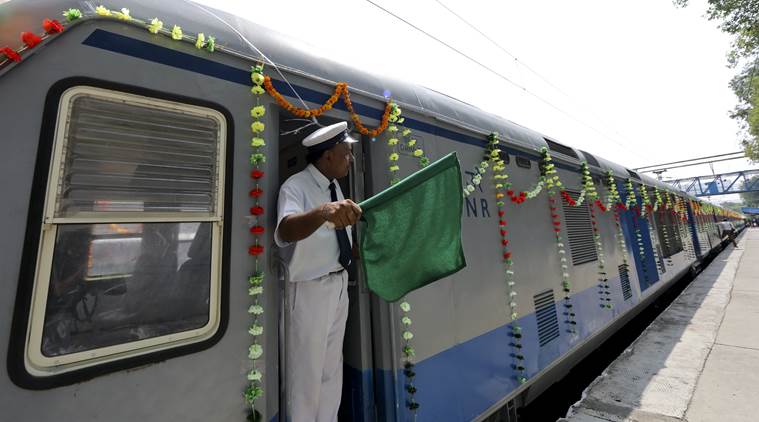 Solar powered train, solar train, DEMU train, solar DEMU train, Indian Railways, Indian Express news