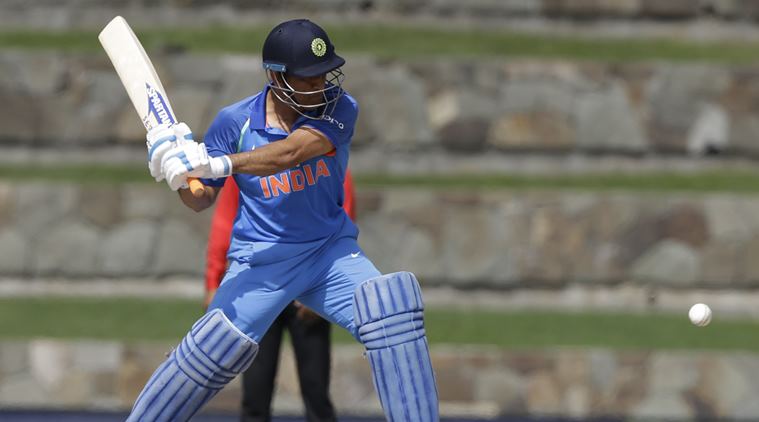 india vs west indies, ms dhoni, ms dhoni slowest 50, dhoni 50, cricket news, cricket, sports news, indian express