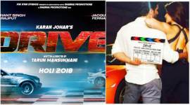 drive release date, karan johar drive, jacqueline sushant movie, jacqueline sushant drive, karan johar twitter,