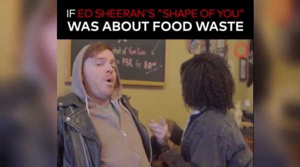 ed sheeran shape of you, ed sheeran shape of you videos, ed sheeran shape of you global citizen video, ed sheeran shape of you food waste cover song, indian express, indian expresss news