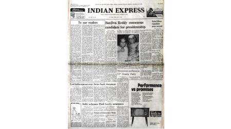 Neelam Sanjiva Reddy, Jayaprakash Narayan, Mizo Accord, indian express, forty years ago, latest news, indian express