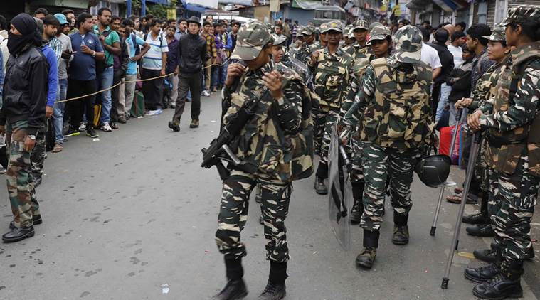 arjeeling violence, darjeeling, gorkha protest, gjm, gorkha agitation, crpf, ssb, west bengal news, home ministry, india news, indian express news