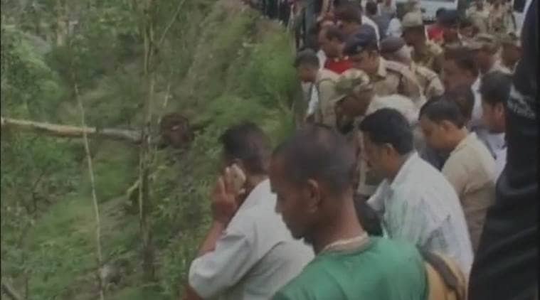 manali highway news, bus accident news, chandigarh news, indian express news