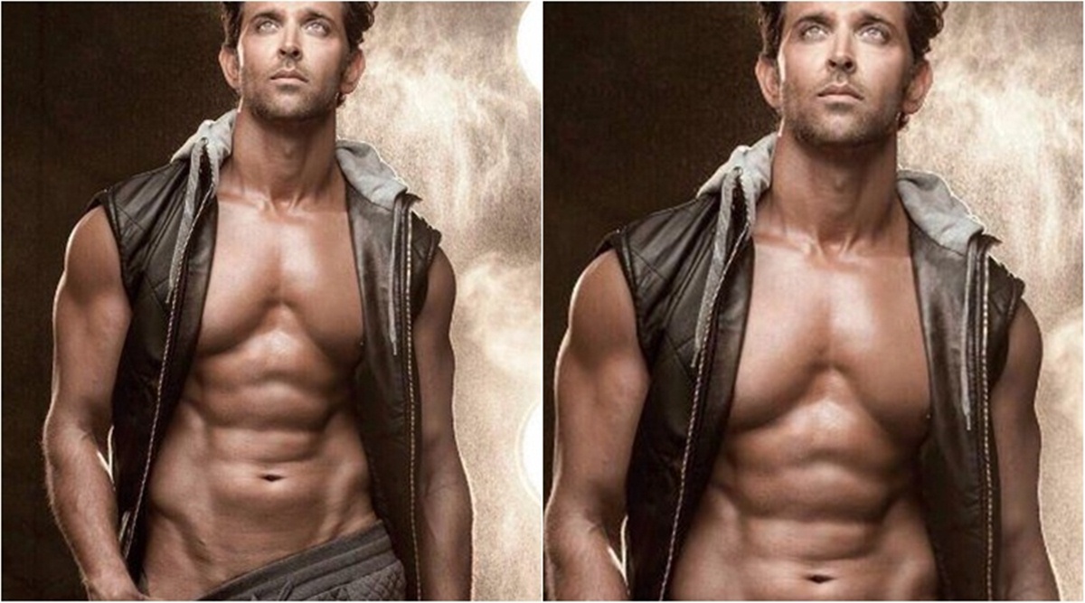 Hrithik Roshan Asks Why He Is Barely Wearing Anything But His Fans Aren T Complaining See Photo Entertainment News The Indian Express