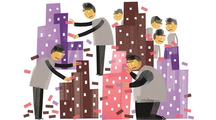 Niti Aayog, Affordable housing, Housing ministry, UP affordable housing, Deendayal antyodaya yojana, India news, Indian Express