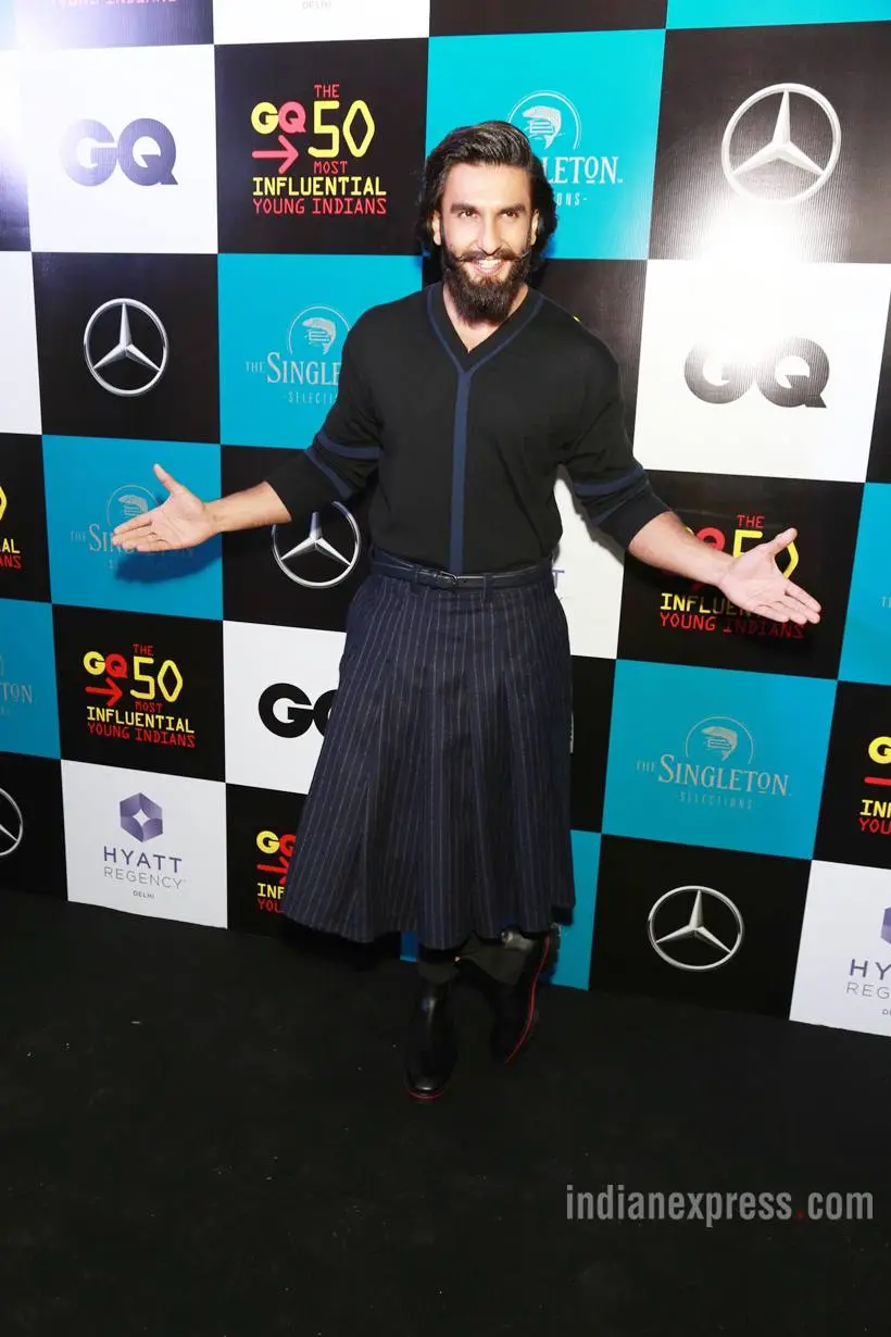 Ranveer Singh 🖤 Outfit @zegnaofficial Accessories @tiffanyandco