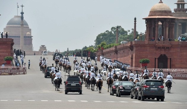 Ram Nath Kovind, Pranab Mukherjee, President of Inida, President of India news, National news, Dress rehearsal at Rashtriyapati bhavan, India news, National news, Latest news