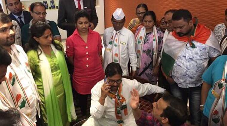 Indu Sarkar, indu sarkar press conference, congress protest, madhur bhandarkar