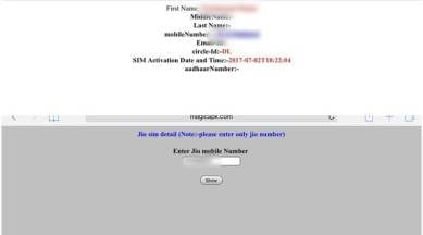 Reliance Jio data, Jio data breach, Jio data leaked, Reliance Jio, Reliance Jio data breached, Jio data leaked online, Reliance Jio Aadhaar data, Jio data leaked, Jio Aadhaar data posted online, Jio data