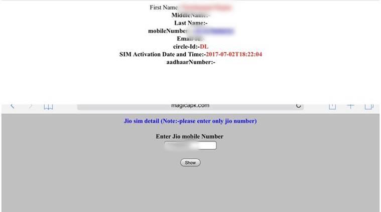 jio, reliance jio, jio breach, jio data breach, jio data leak, maharashtra cyber department, internet protocol, indian express news, india news
