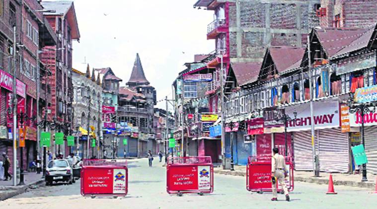 kashmir, kashmir shutdown, srinagar, srinagar shutdown, kashmir curfew, india news