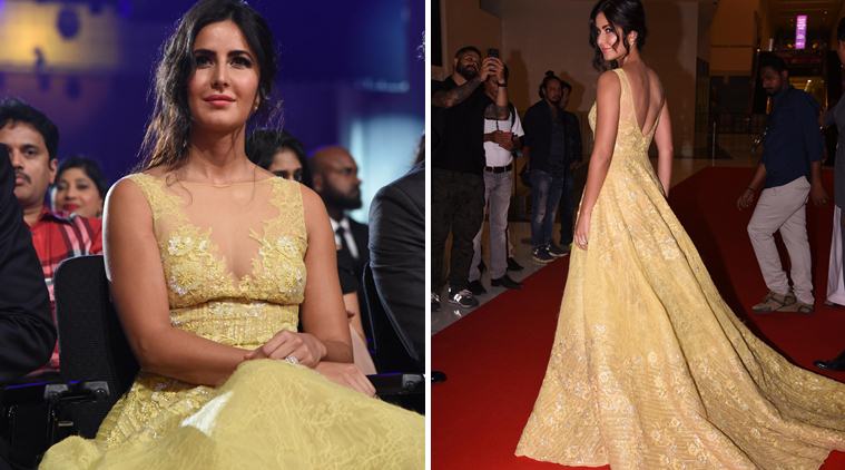 katrina kaif in yellow dress