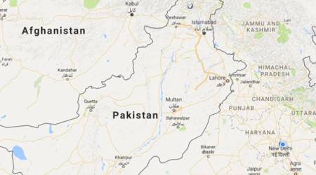 Khyber-Pakhtunkhwa province, pakistan truck accident, van hits gas pipeline, pakistan van hits gas pipeline, gas pipeline fire