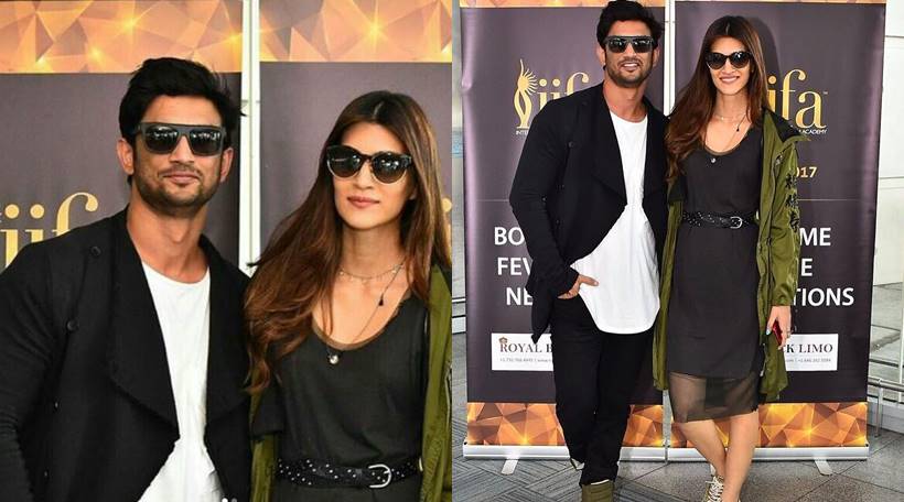 kriti sanon, sushant singh rajput, sushant kriti photos, sushant kriti iifa, sushant kriti new york