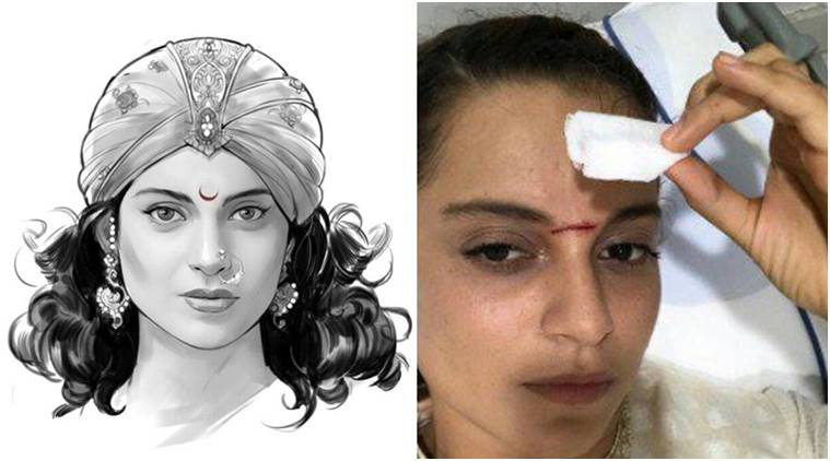 Image result for /kangana-ranaut-now-stable-after-sustaining-injury-on-the-sets-of-manikarnika-the-queen-of-jhansi