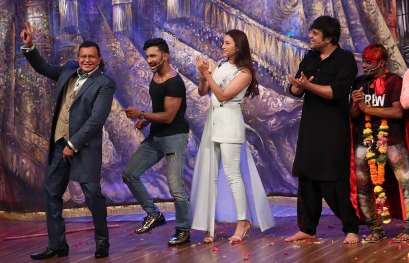 the drama company, krushna abhishek, gauhar khan, terence lewis, mithun chakraborty, the drama company pics