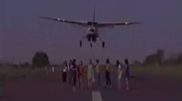 models on runway, models on airstripdgca action on model video, models on runway video, indian express news