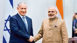 Prime Minister Narendra Modi, Indian PM Narendra Modi, Israel, Israel PM Benjamin Netanyahu, Narendra Modi Israel, India News, Indian Express, Indian Express News