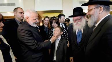 Moshe Holtzberg, Benjamin Netanyahu, Baby Moshe visits India, 26/11 Mumbai terror attack, Netanyahu visits India, PM Narendra Modi, Palestine, Jerusalem, Indian Express