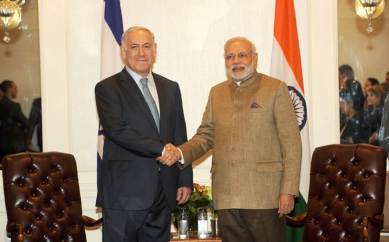 Modi in Israel, Narendra Modi, Benjamin Netanyahu, India Israel FTA agreement, Modi Israel visit, India Israel exports, India news, Indian Express