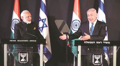modi in israel, india israel agreements, india israel pacts, india israel relations, naredra modi, tel aviv, india news. indian express news