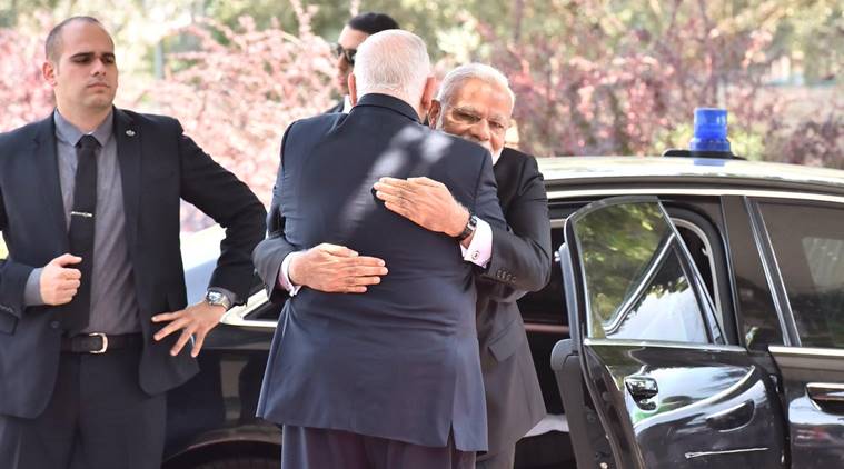 Modi in israel, narendra modi, benjamin netanyahu, Reuven Rivlin. israel, india israel relations, india isreal ties, india israel agreements, india israel history,
