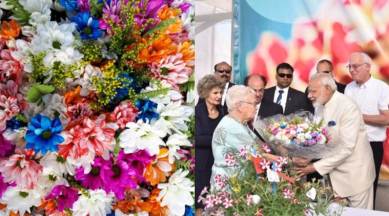 Narendra Modi, PM Modi, Modi's Israel visit, Benjamin netanyahu, Israeli flower, Modi flower,