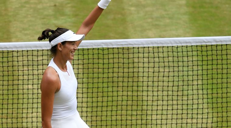 Wimbledon 2017, Garbine Muguruza, Magdalena Rybarikova, karolina Rybarikova, Muguruza Wimbledon, tennis news, sports news, indian express