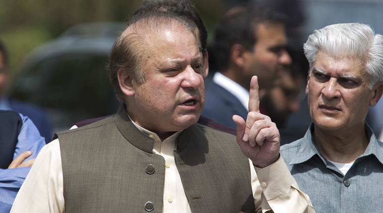 Former Pakistan prime minister Nawaz Sharif. (AP)