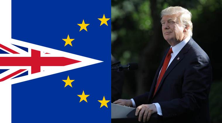 Donald Trump, Brexit, Donald Saudi Arabia, Donald Trump Brexit, Narendra Modi, Ram Nath Kovind, Indian express