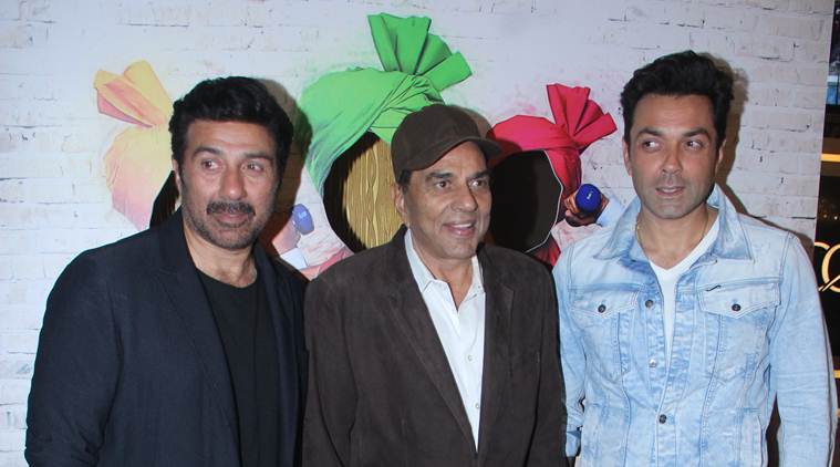 dharmendra, poster boys, poster boys dharmendra, poster boys promotions dharmendra, poster boys dharmendra pics, poster boys dharmendra images