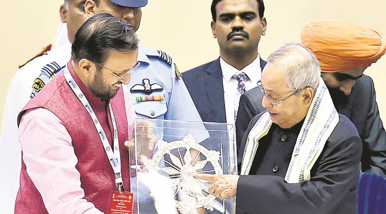 pranab mukherjee, digital technology, SWAYAM, SWAYAM Prabha, National Academic Depository, indian express news, india news