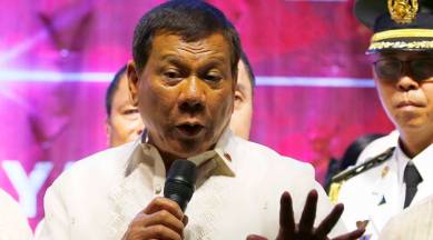 philippines, rodrigo duterte, duterte, china deal, philippines president bans foreign ships, indian express, world news